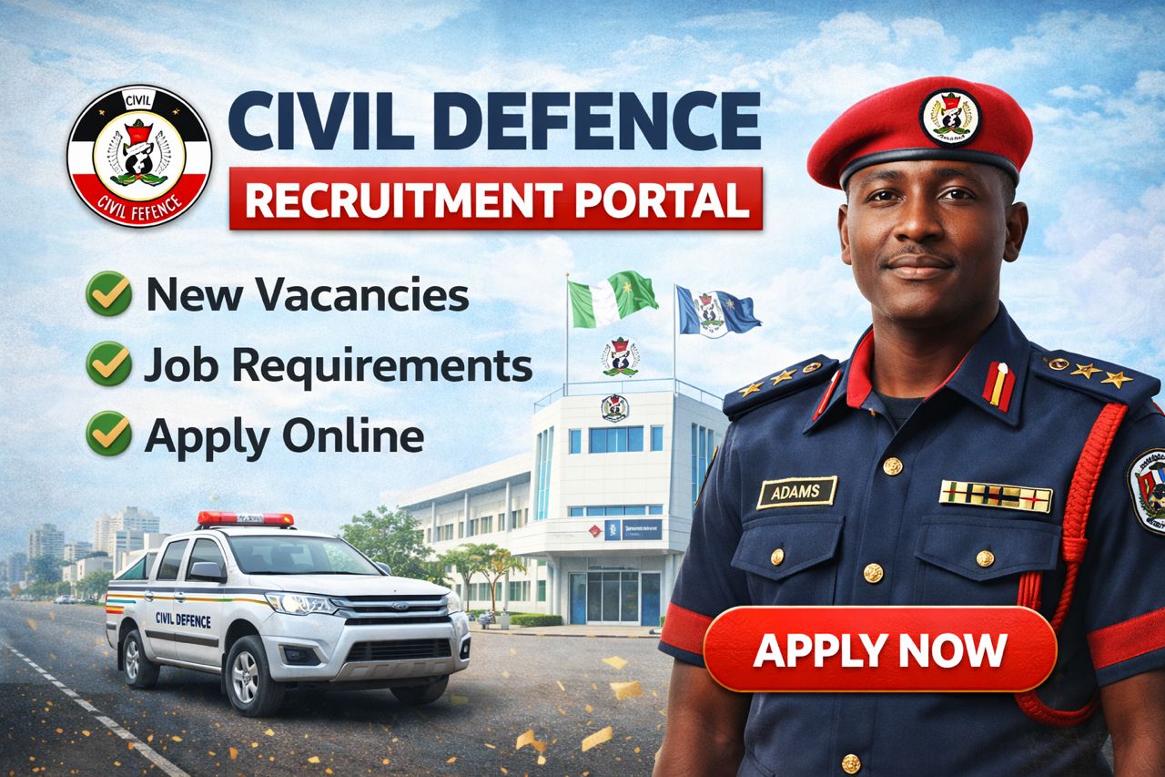 Civil Defence Recruitment Portal – NSCDC Application Form Guide